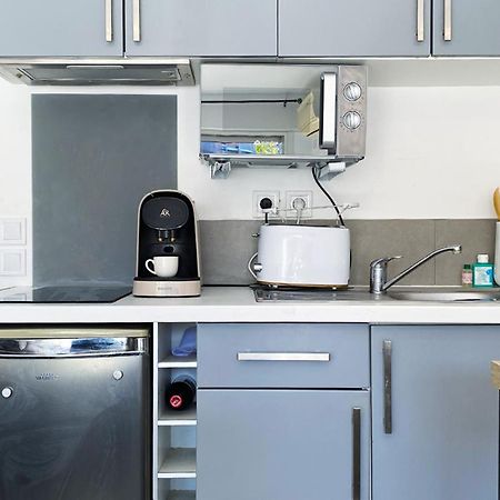 Studio Clair, Climatise Avec Jardin Et Parking Perpignano Esterno foto