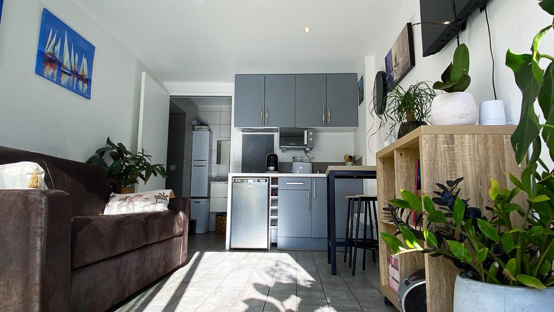 Studio Clair, Climatise Avec Jardin Et Parking Perpignano Esterno foto