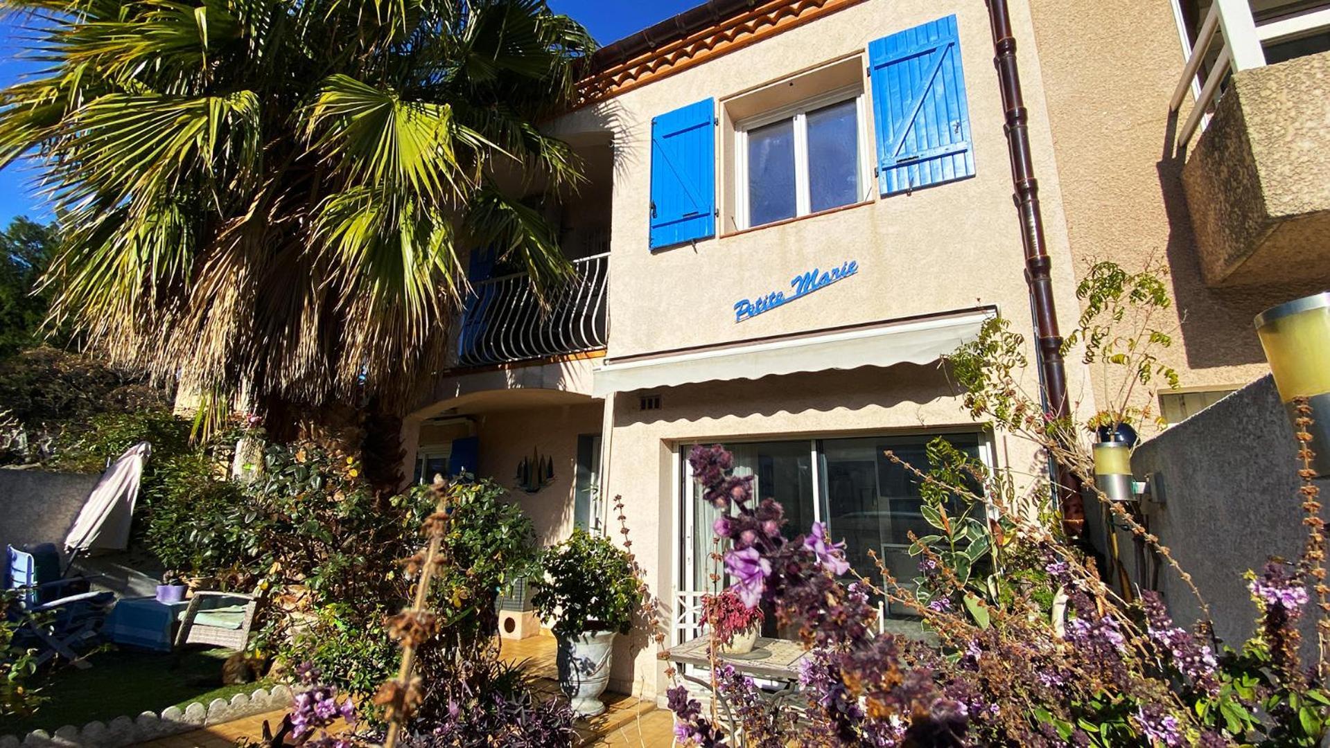 Studio Clair, Climatise Avec Jardin Et Parking Perpignano Esterno foto